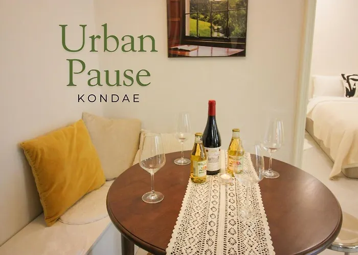 빌라 Urban Pause 1min Walk From Konkuk Station *