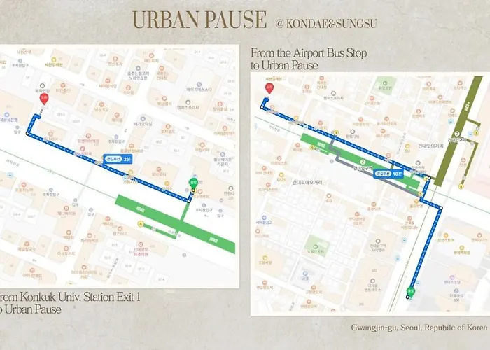 Urban Pause 1min Walk From Konkuk Station * 서울특별시